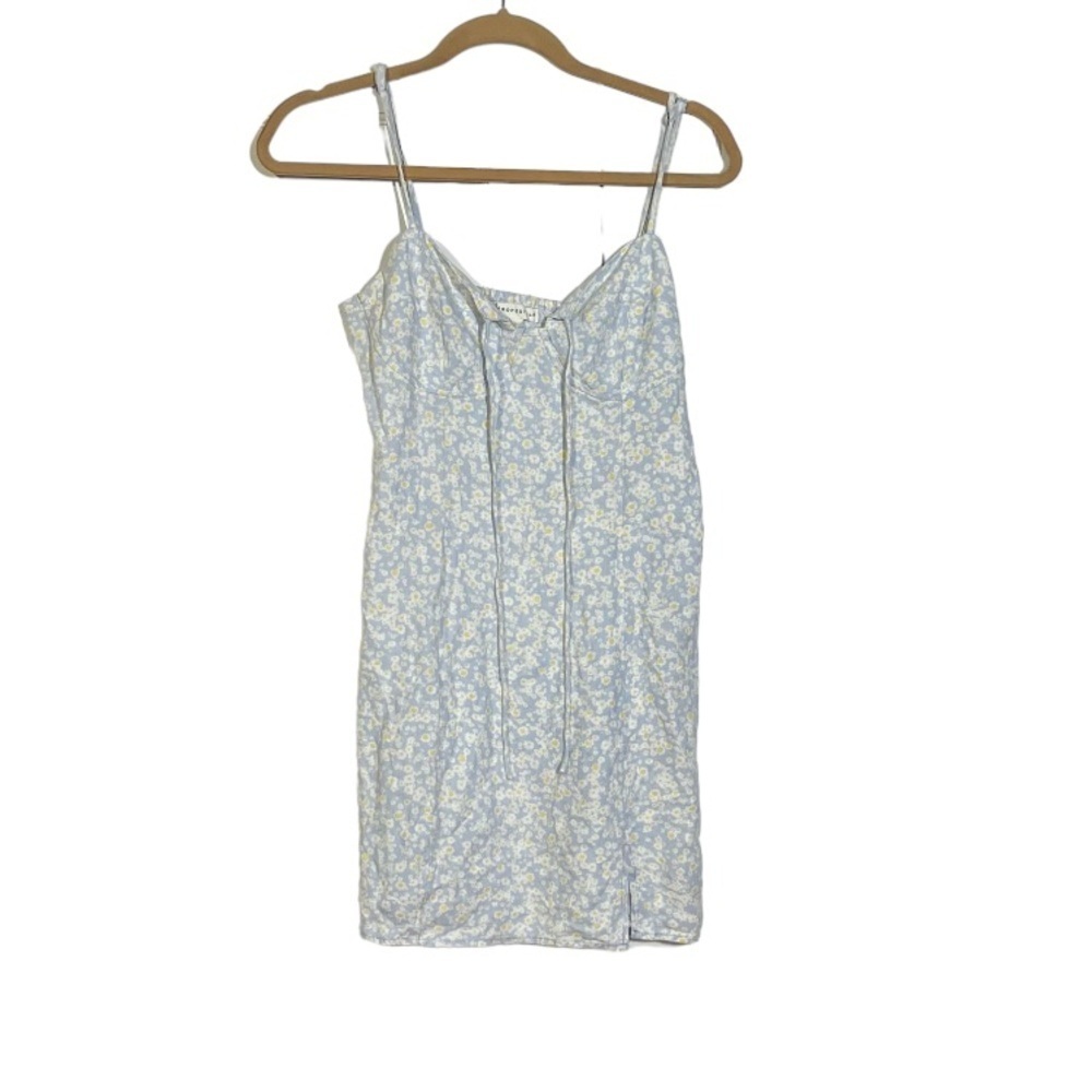 Aeropostale Floral V-Neck Dress Strap Slip Size Medium Spring Summer Babydoll